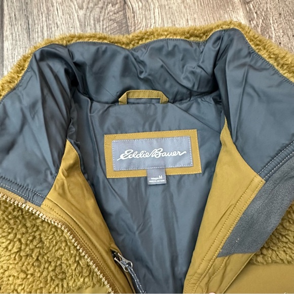Eddie Bauer Jacket 650 Fill Down Mustard Bronze Women’s - Picture 4 of 14
